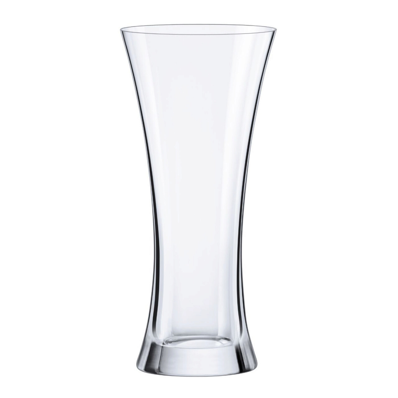Vaza Ambiente, Rona, 14.4x13.3x30.1 cm, sticla, transparent - imagine 3